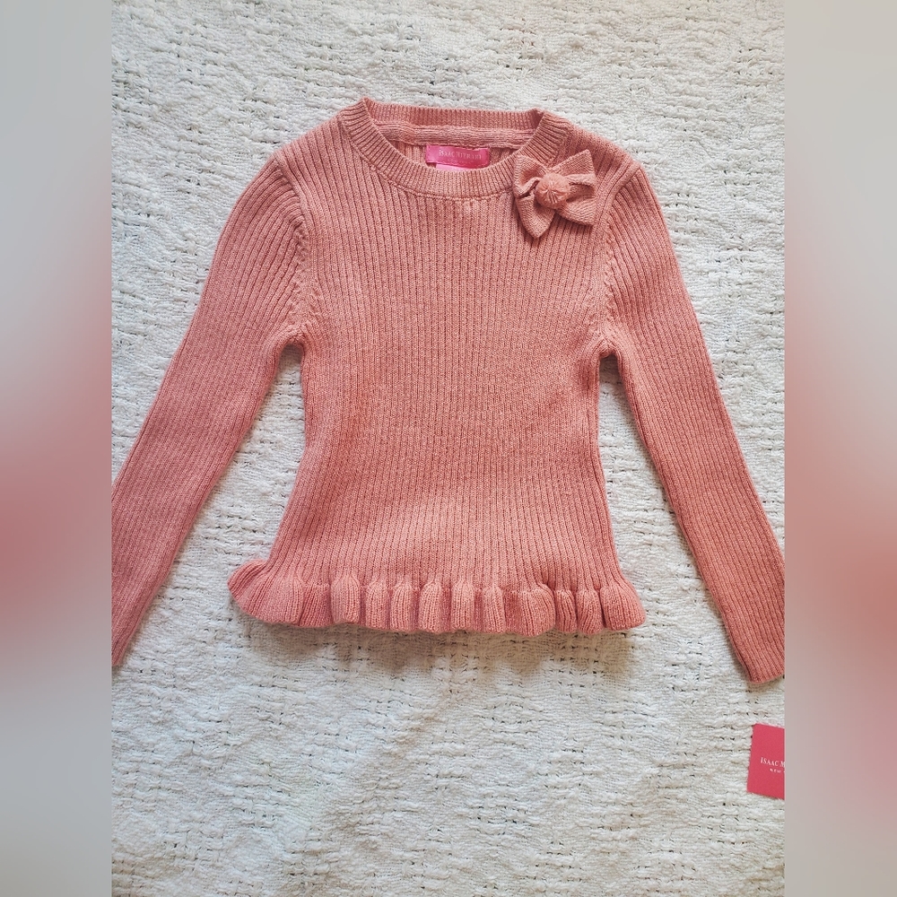 Isaac Mizrahi Pink Sweater 2T